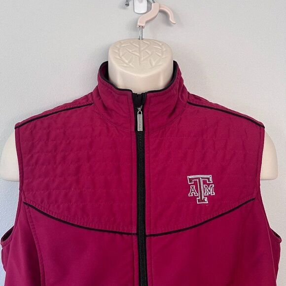 Cutter & Buck Texas A&M Vest Size L - Picture 3 of 8